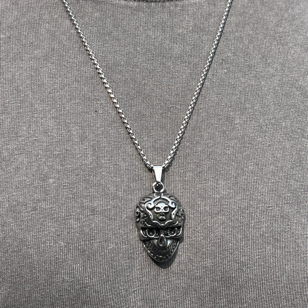 6-Pack Stainless Steel Pendants | Gothic & Religious Mix