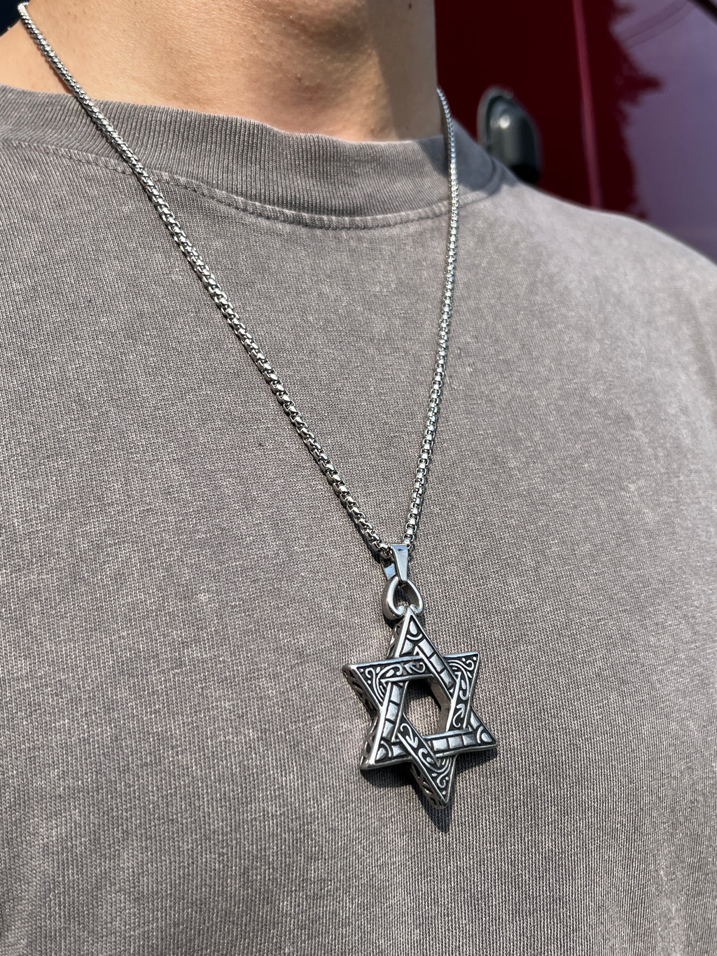 6-Pack Stainless Steel Pendants | Gothic & Religious Mix