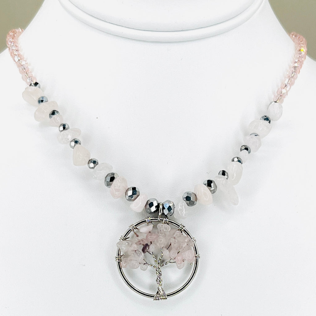 Rose Quartz Tree of Life – A Symbol of Love and Healing