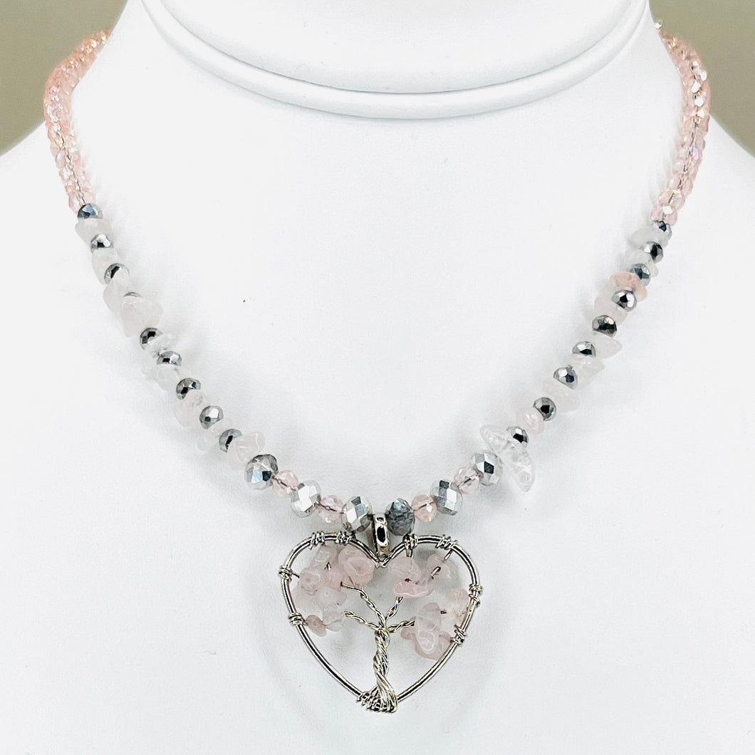 Rose Quartz Tree of Life – A Symbol of Love and Healing
