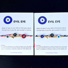 Load image into Gallery viewer, Card Bracelet | Evil Eye Bracelet Set | Gift for Her 
