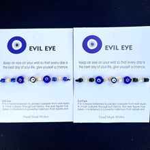 Load image into Gallery viewer, Card Bracelet | Evil Eye Bracelet Set | Protection

