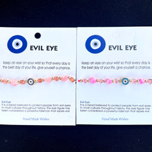 Load image into Gallery viewer, Card Bracelet | Evil Eye Bracelet Set | Gift for Her
