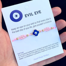 Load image into Gallery viewer, Card Bracelet | Evil Eye Bracelet Set | Gift for Her 
