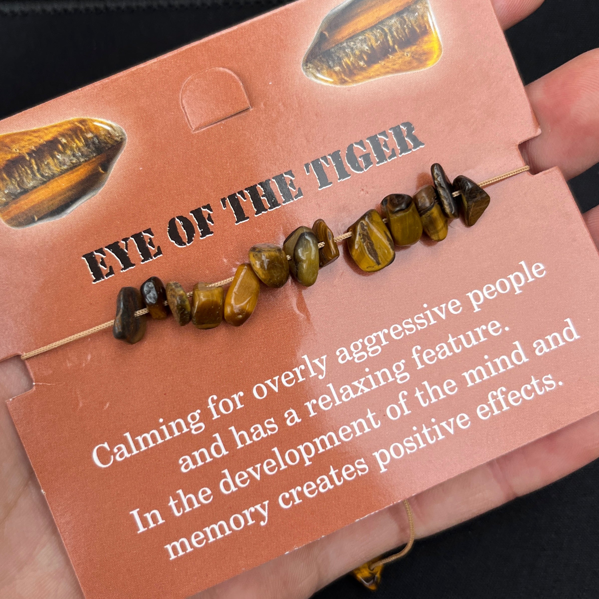 Card Bracelet | Natural Stone Jewelry | Gift-Ready Display