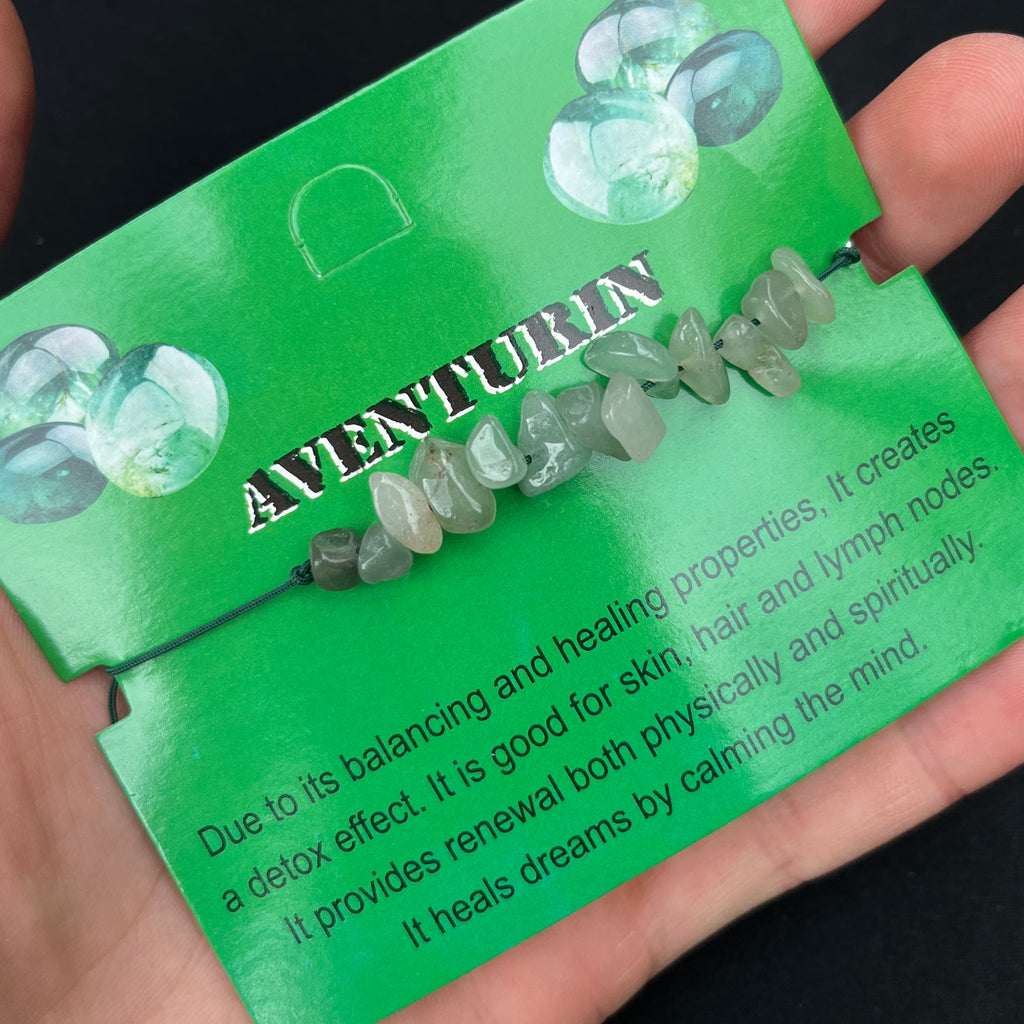 Card Bracelet | Natural Stone Jewelry | Gift-Ready Display