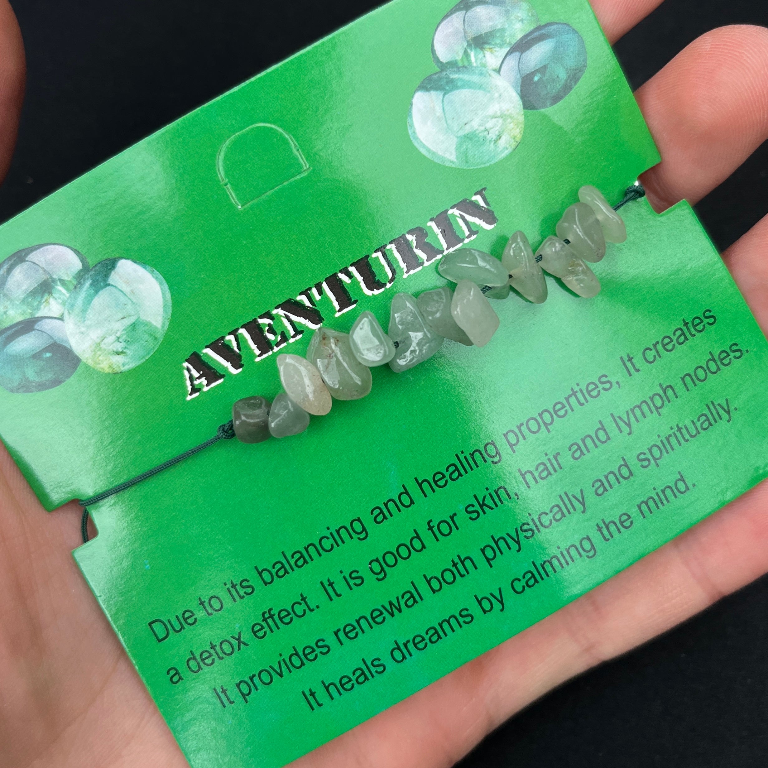 Card Bracelet | Natural Stone Jewelry | Gift-Ready Display