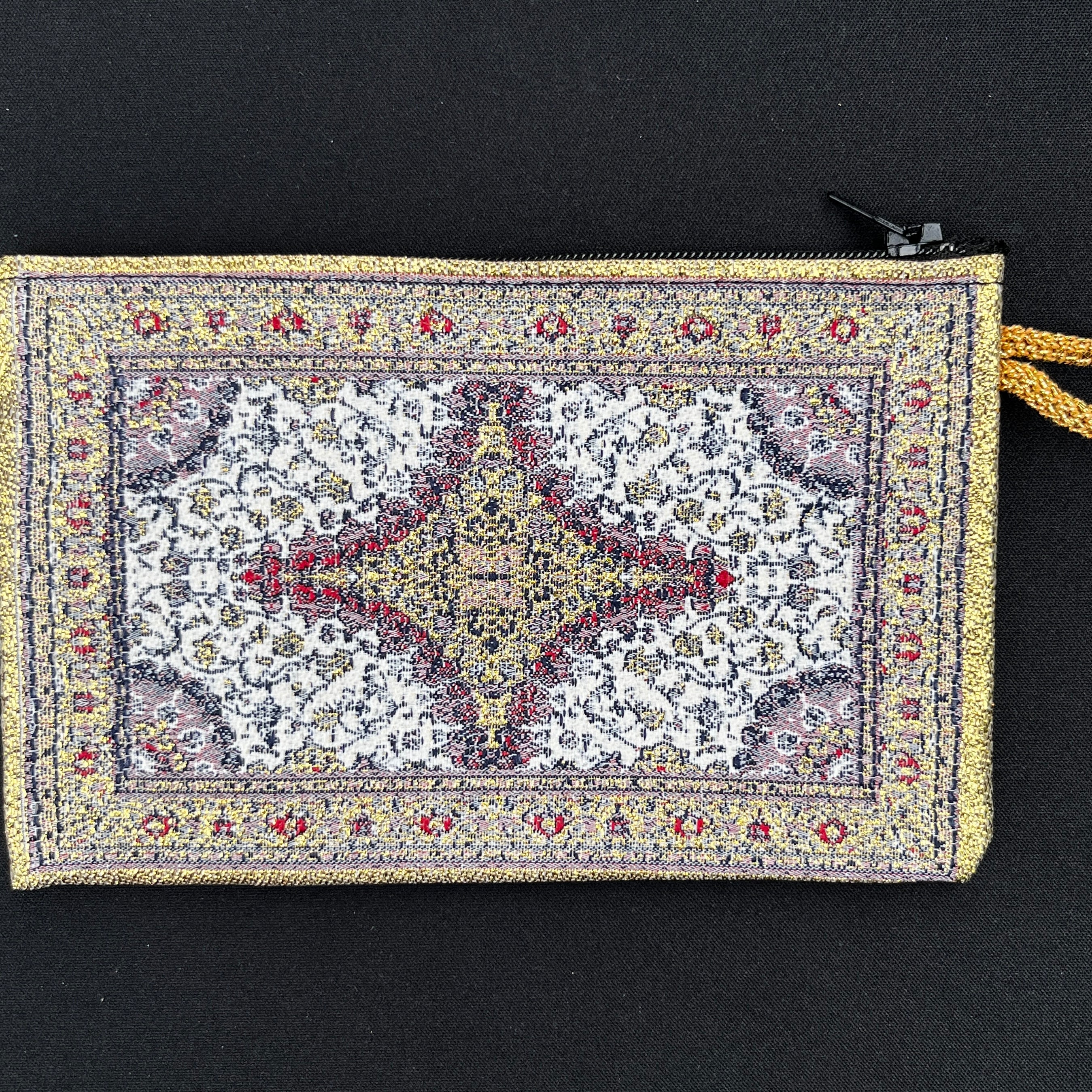 Mini Tapestry Pouch | Carpet Zipper Bag | Coin Purse