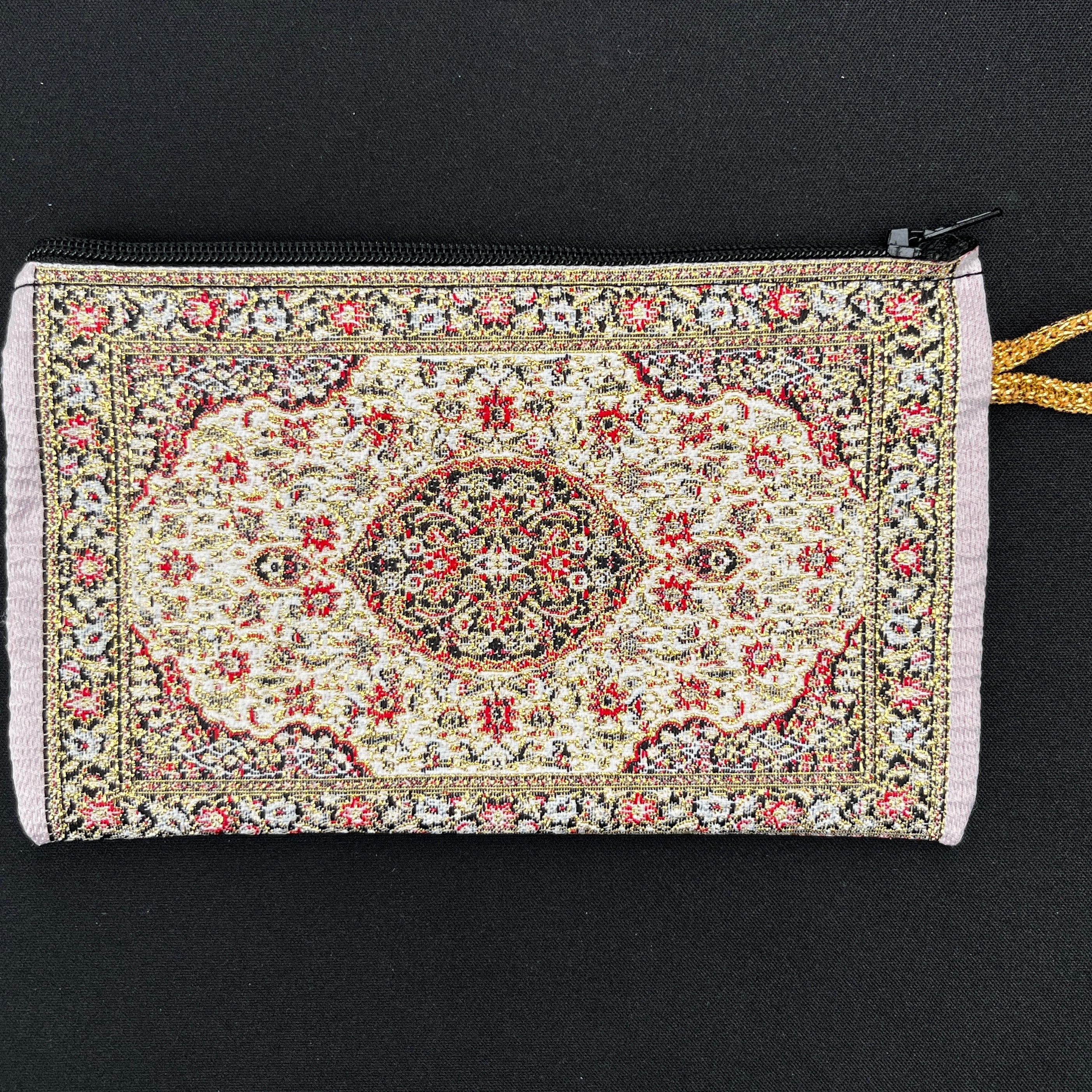 Mini Tapestry Pouch | Carpet Zipper Bag | Coin Purse