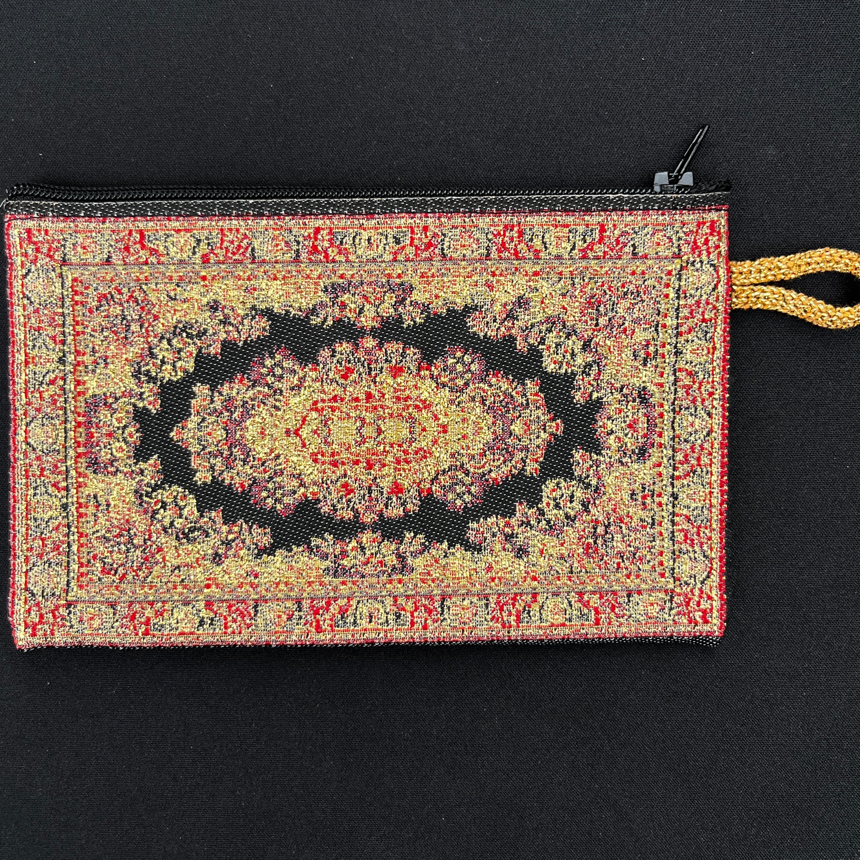 Mini Tapestry Pouch | Carpet Zipper Bag | Coin Purse