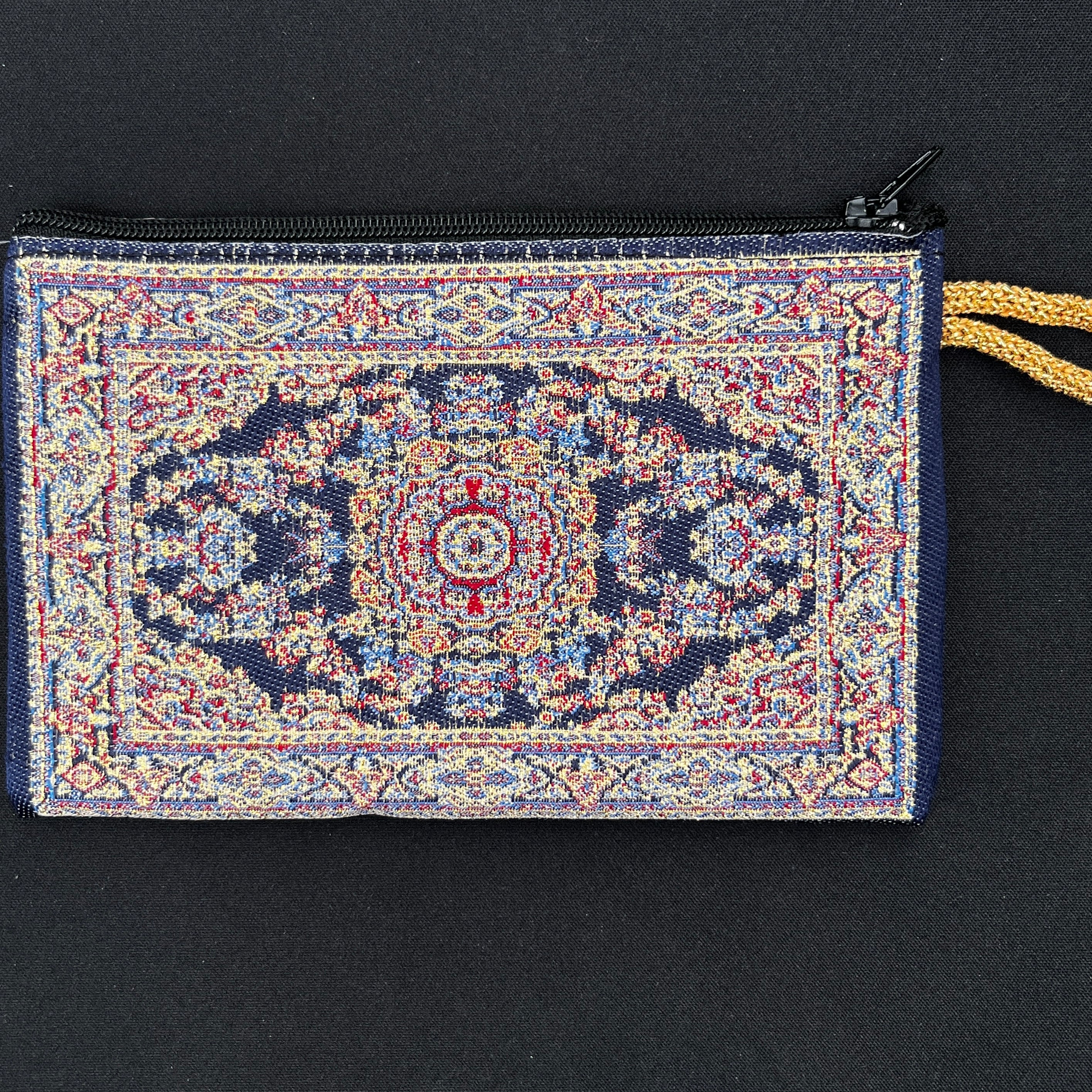 Mini Tapestry Pouch | Carpet Zipper Bag | Coin Purse