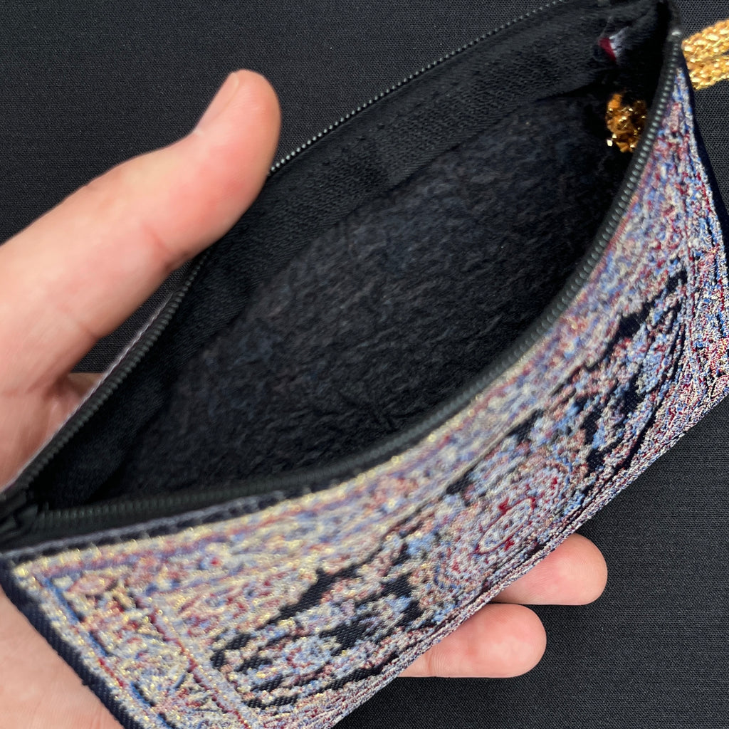 Mini Tapestry Pouch | Carpet Zipper Bag | Coin Purse