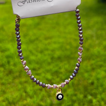 Load image into Gallery viewer, Crystal Bracelet | Evil Eye Charm Gift | 8 Color Options
