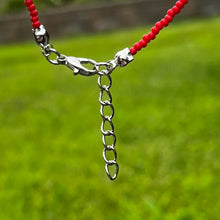 Load image into Gallery viewer, Crystal Bracelet | Beaded Evil Eye Charm | 7 Color Options 

