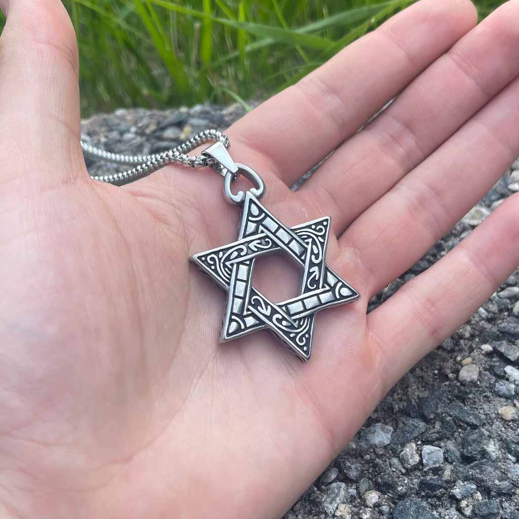 6-Pack Stainless Steel Pendants | Gothic & Religious Mix