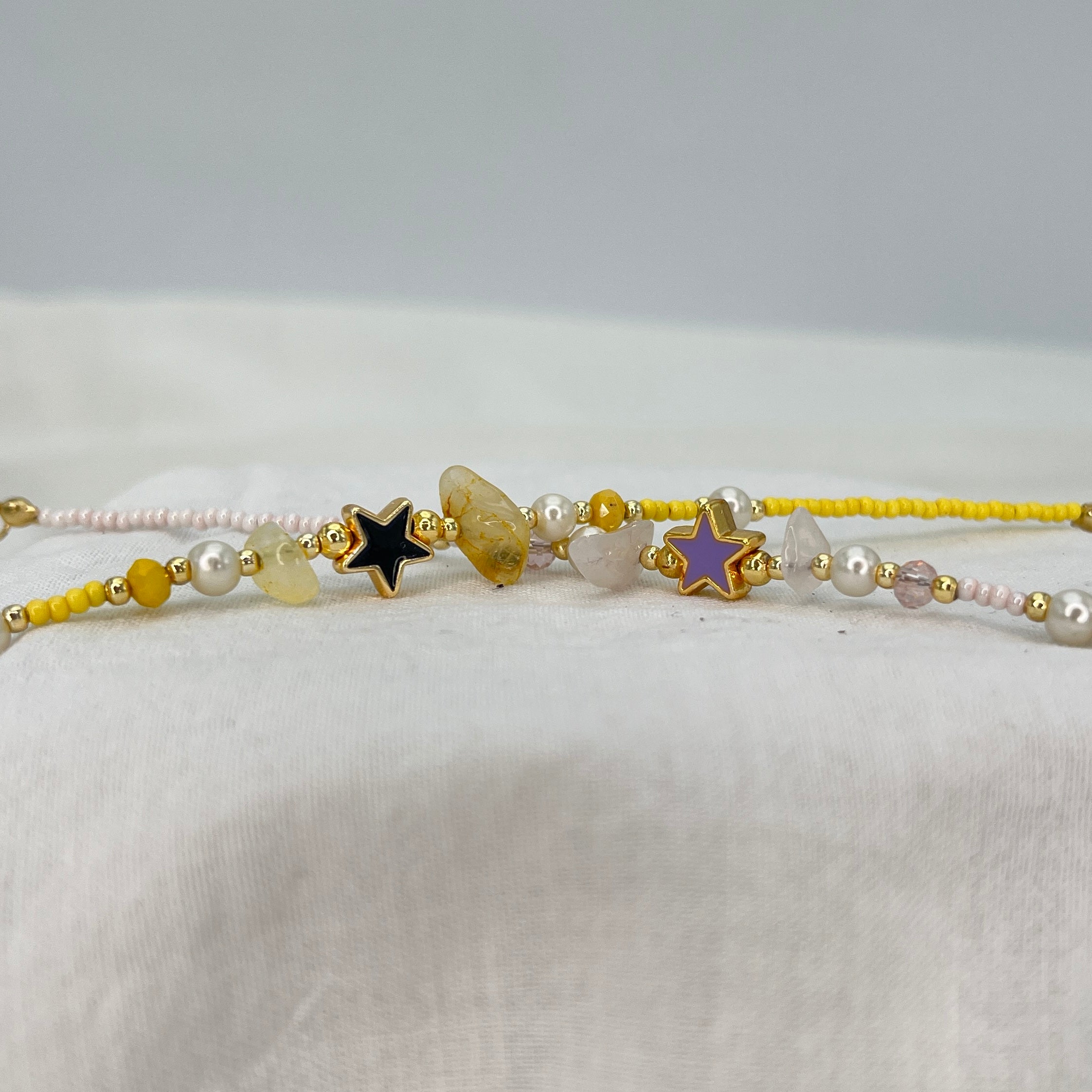 Lux Crystal, Stoned Star Bracelet – Elegant and Stylish