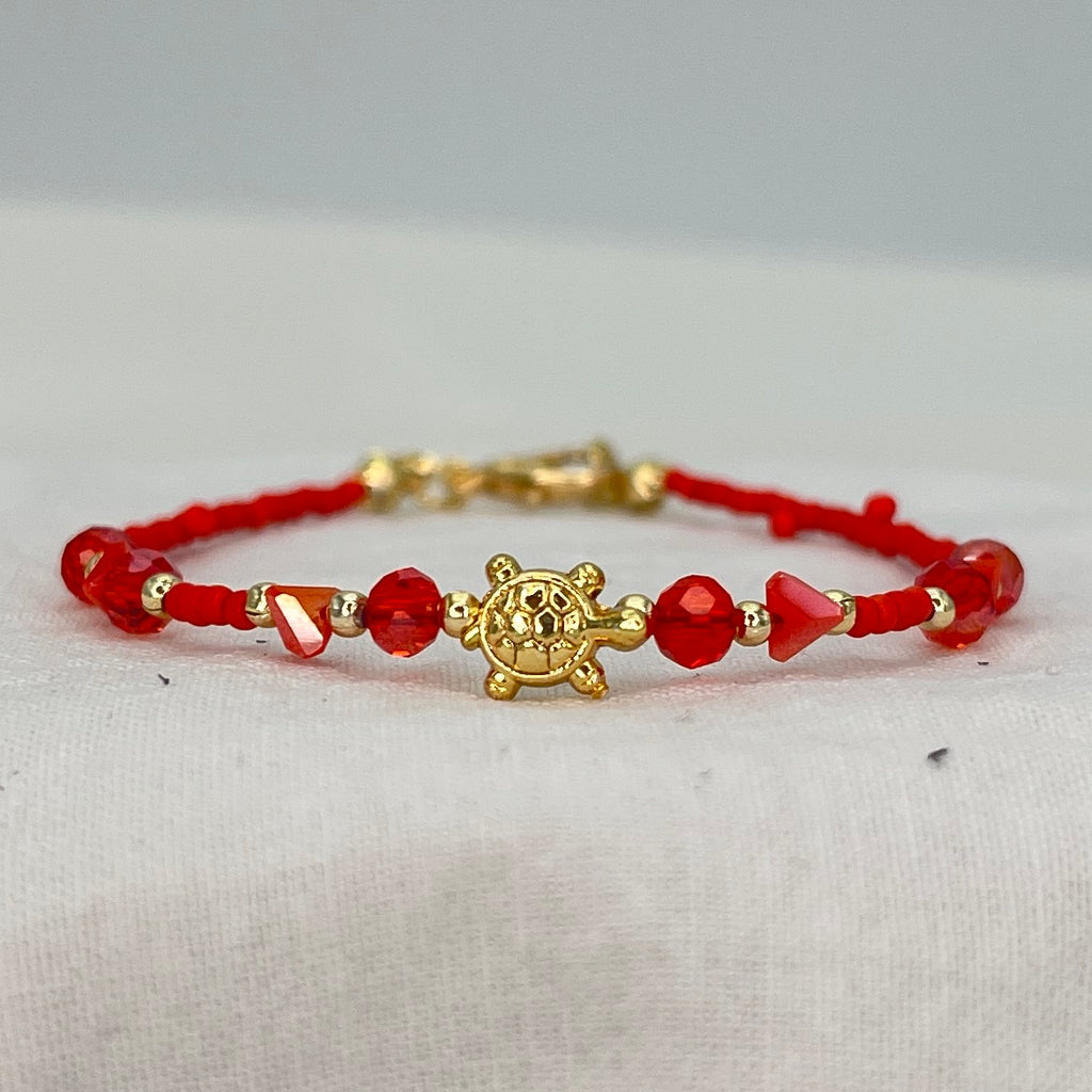 Lux Crystal Turtle Bracelet – Elegant and Stylish, Cute 