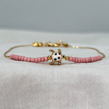Load image into Gallery viewer, Turtle Bead Anklet: Thin Chain, Beach Style Foot Jewelry
