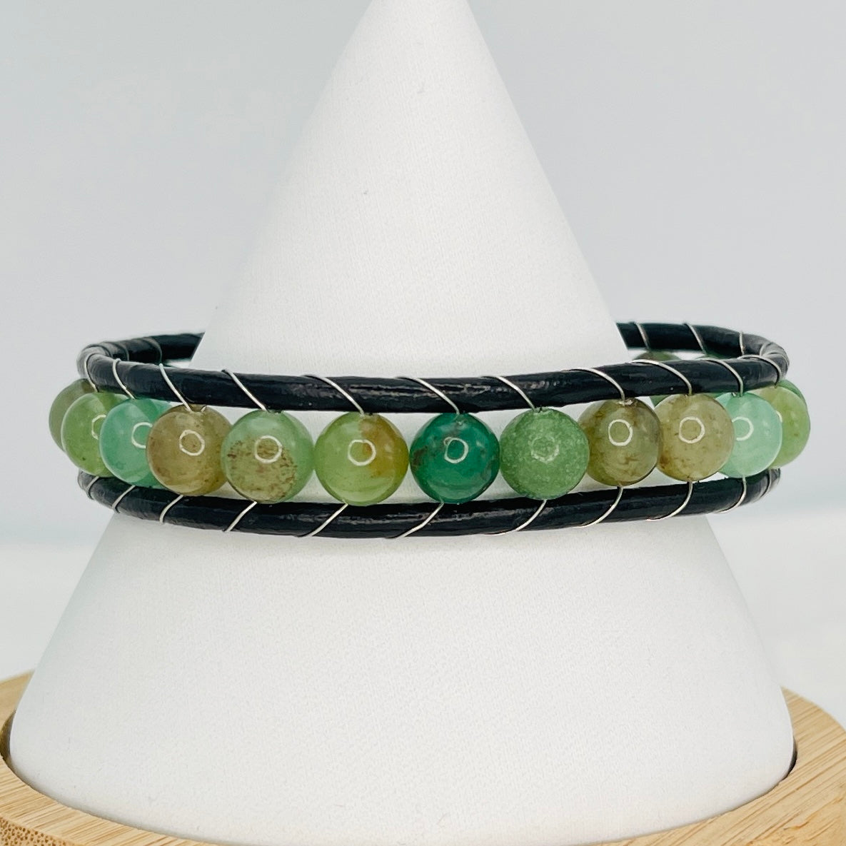 Turkish Handmade Natural Stone Leather Bracelets –Ideal Gift