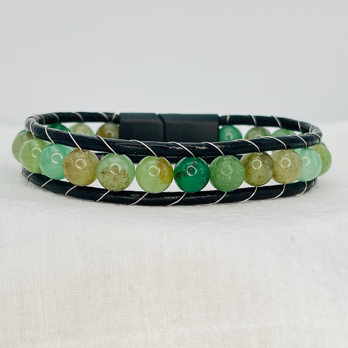 Turkish Handmade Natural Stone Leather Bracelets –Ideal Gift