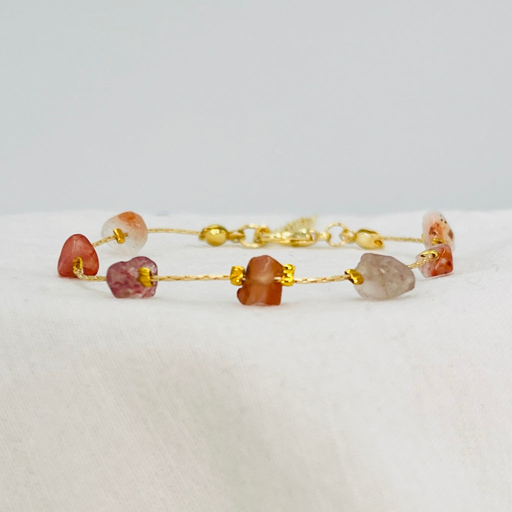 Adjustable Natural Stone Chain – Elegance & Versatility