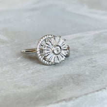 Load image into Gallery viewer, Flower Spinner Ring - Adjustable Floral Jewelry for Women
