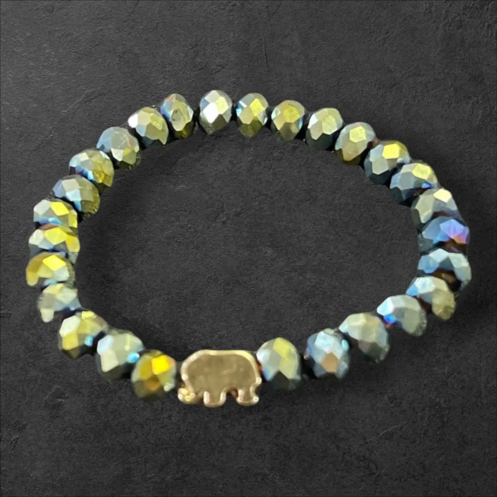 Kids Elephant Stretch Bracelet Set of 10 – Assorted Mix