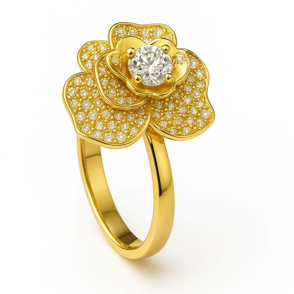 Calm Spinner Ring – Adjustable Fidget Design