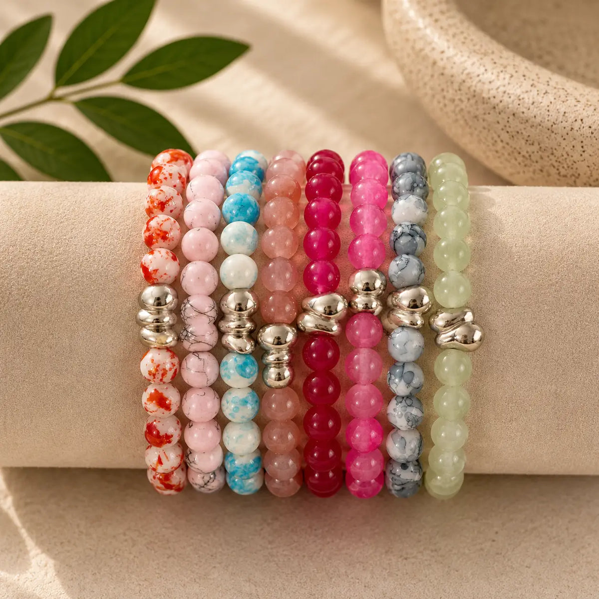 Stretchy Bracelet | Beaded Colorful Design Bracelets 