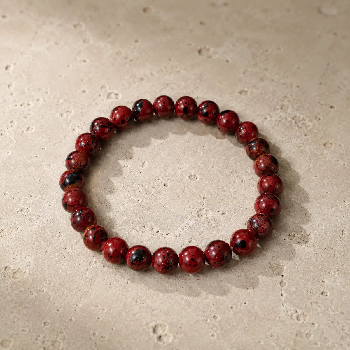 Beaded Stretch Bracelets – Pink & Marble, Assorted