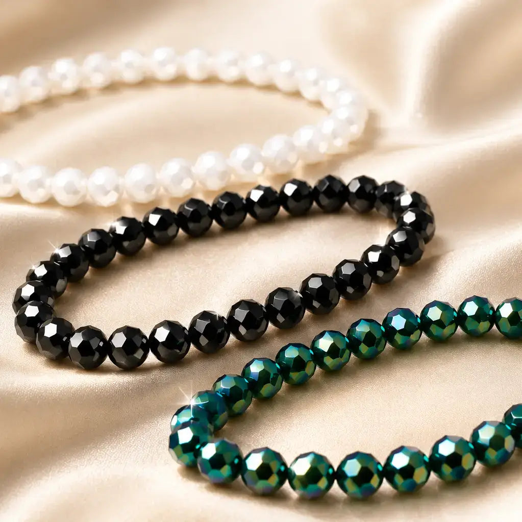 Stretch Bracelet Set 10 PCS Single Color or Mixed Set