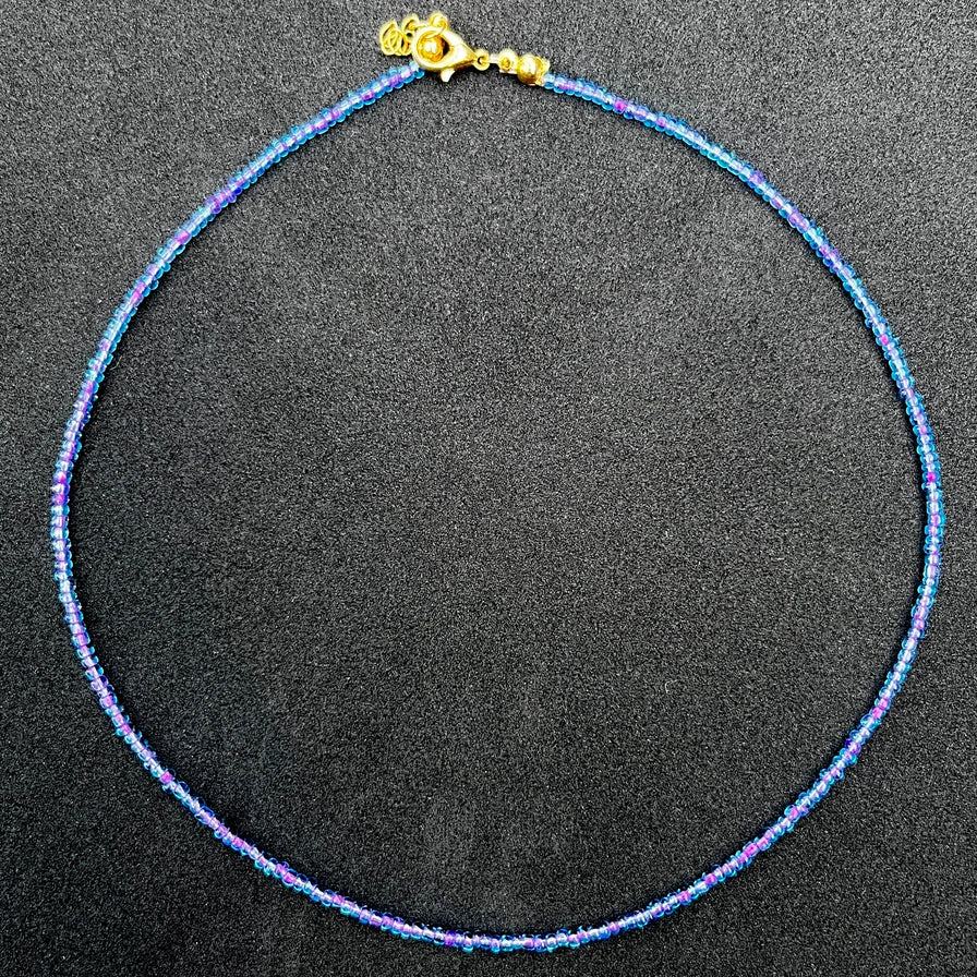 Boho Beaded Necklace Set of 24 | Multicolor Layering Jewelry