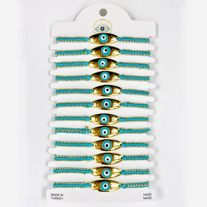 Elliptic Bright Evileye Bracelet Set