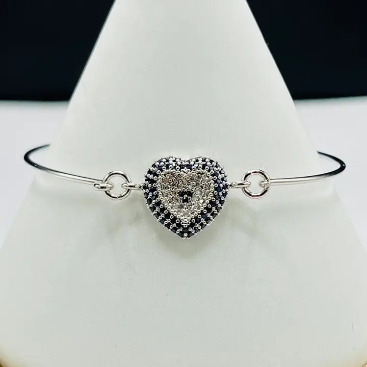 Dainty Bangle Evil Eye Bracelet Multi Style