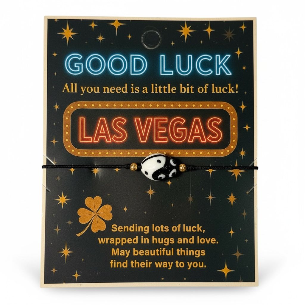 Vegas Good Luck Ladybug Bracelet – Assorted Color Charms