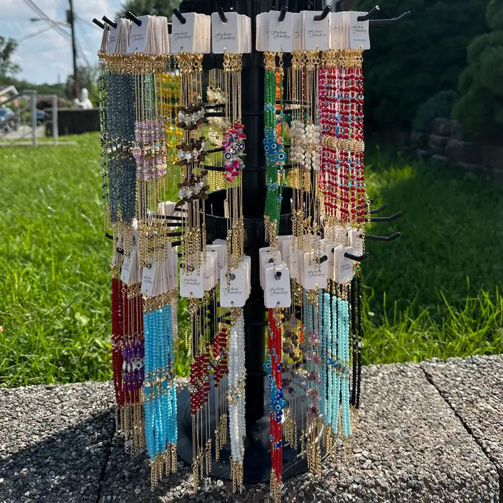 500 PC Wholesale Jewelry with Free Display - $1 Crystal Bracelet Deal 