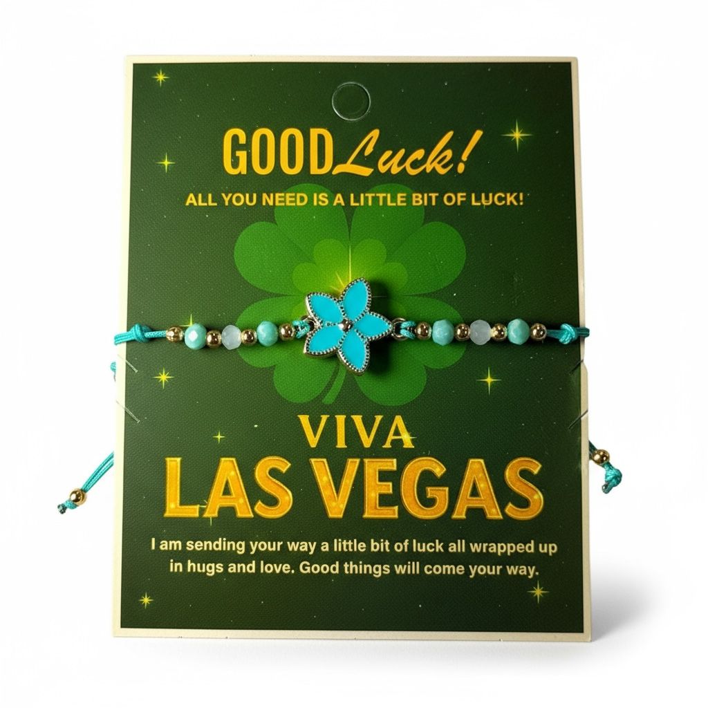 Vegas Good Luck Bracelet – 5 Color Options
