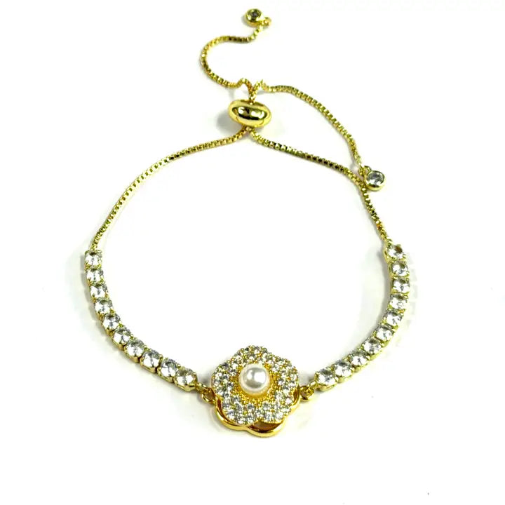 Fidget Spinner Bracelet – Rhinestone Rotating Anxiety Relief