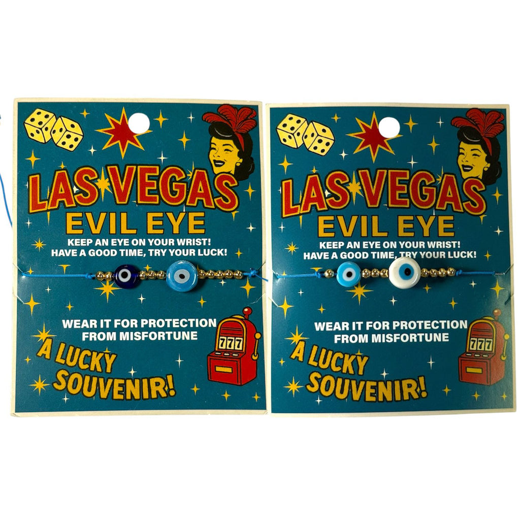 Vegas Lucky Eye Bracelet – Assorted Blue Tones