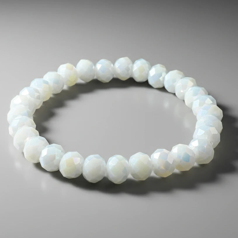 Stretchy Bracelet | 10 Color Mix Set | Large Crystal Stones