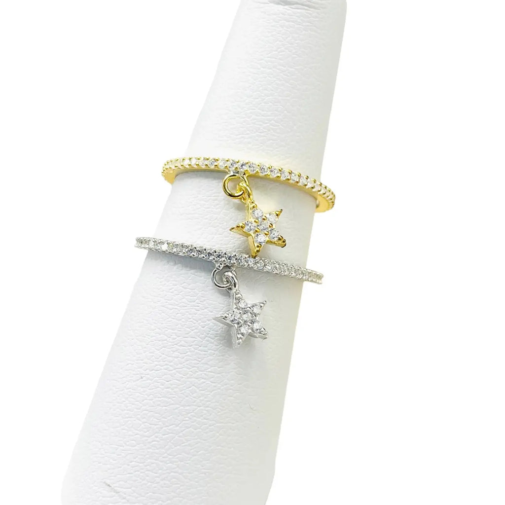 925 Sterling Silver Star Ring
