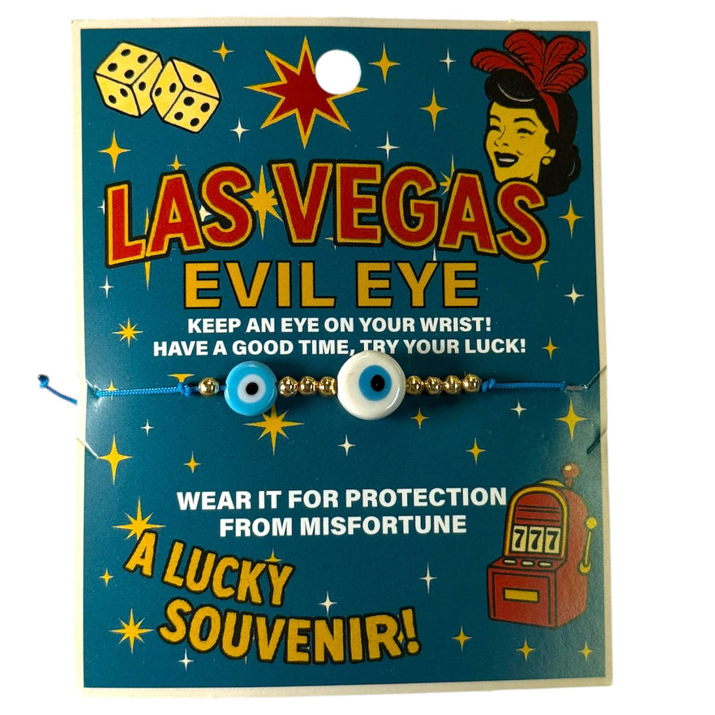 Vegas Lucky Eye Bracelet – Assorted Blue Tones