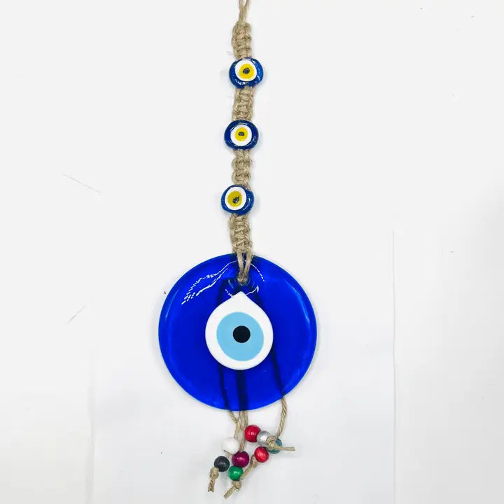Classic Rope Evil Eye Wall Decor: Handmade Protection