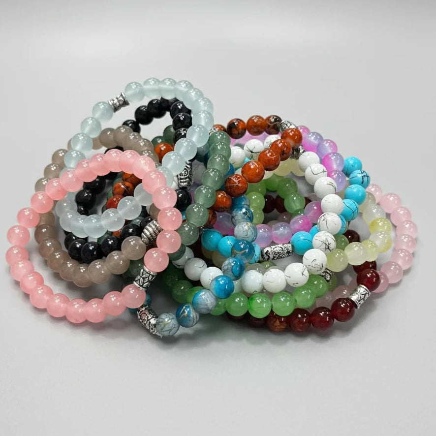 Stretchy Bracelet | 10 Color Mix Set |  Classic