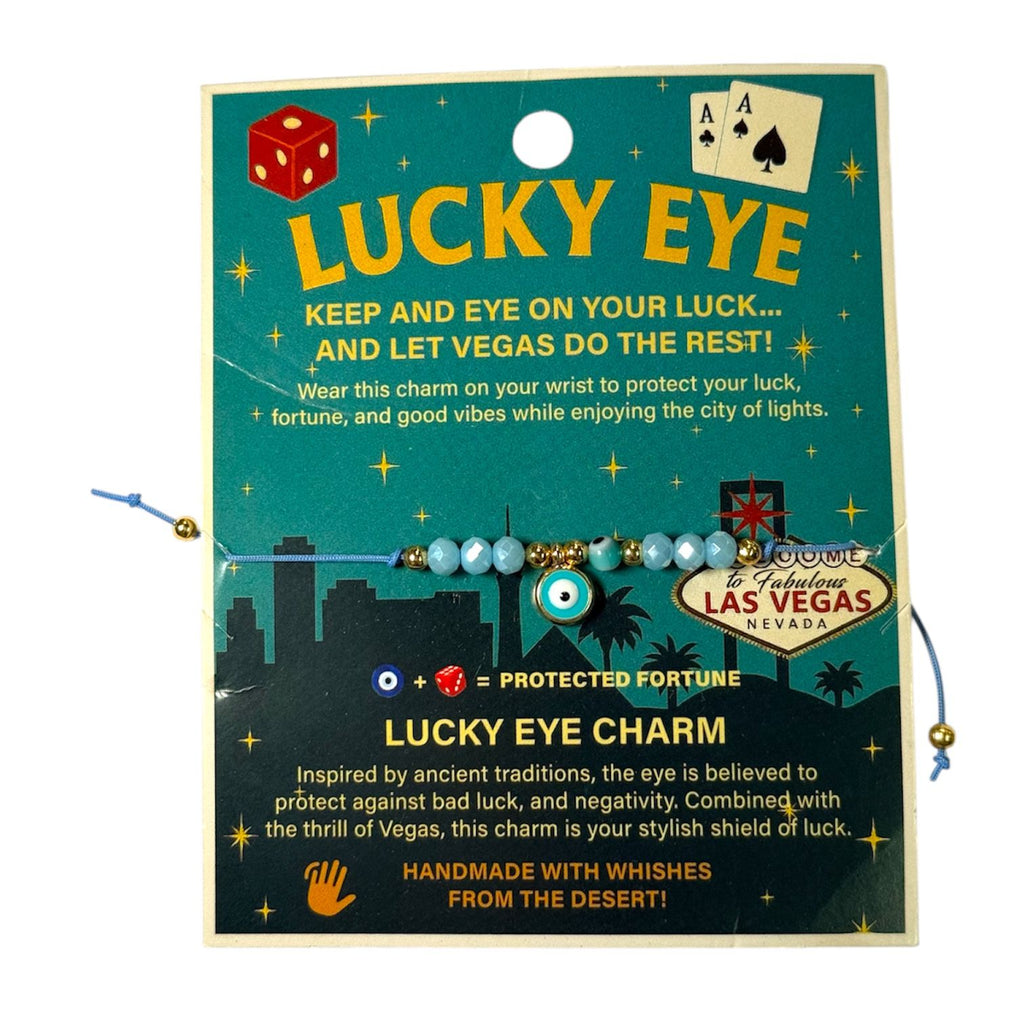 Vegas Lucky Eye Bracelet – Assorted Turquoise Mix