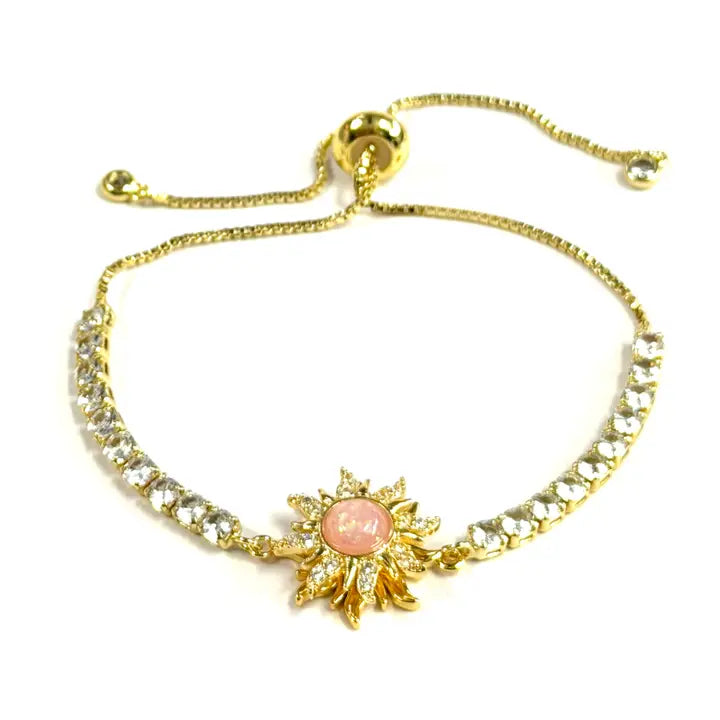 Fidget Spinner Bracelet – Rhinestone Rotating Anxiety Relief