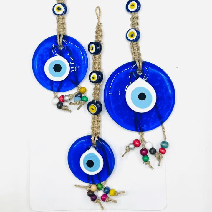 Classic Rope Evil Eye Wall Decor: Handmade Protection