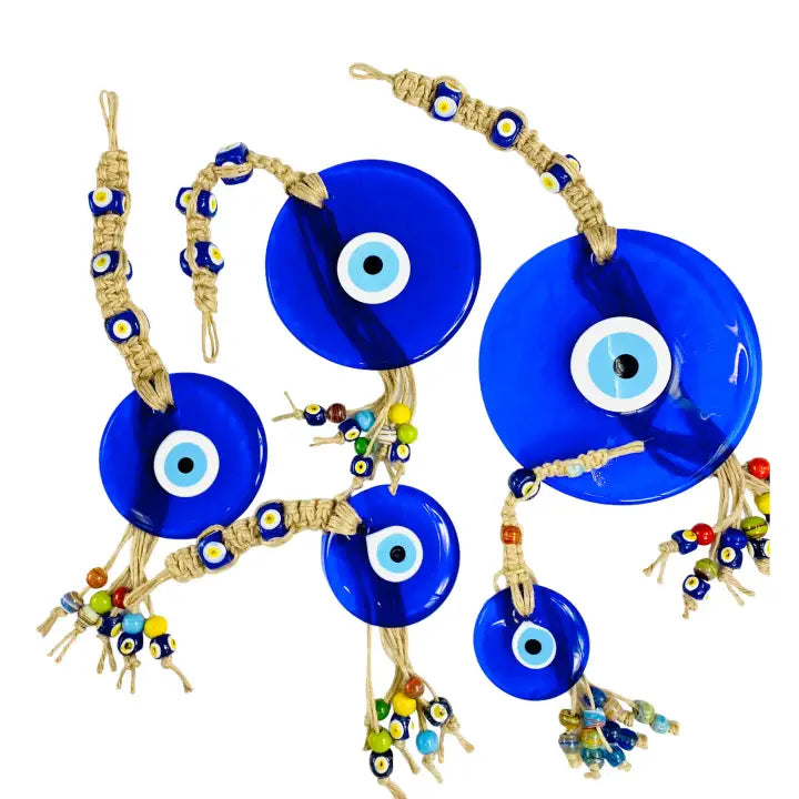 Classic Rope Evil Eye Wall Decor: Handmade Protection