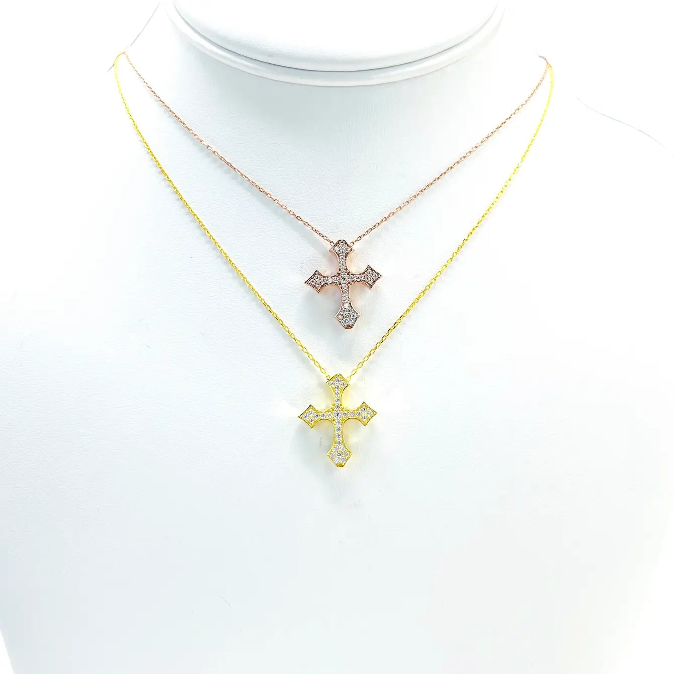 925 Sterling Silver Cross Necklace