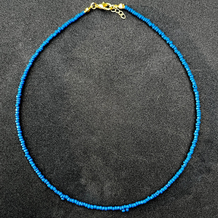 Boho Beaded Necklace Set of 24 | Multicolor Layering Jewelry